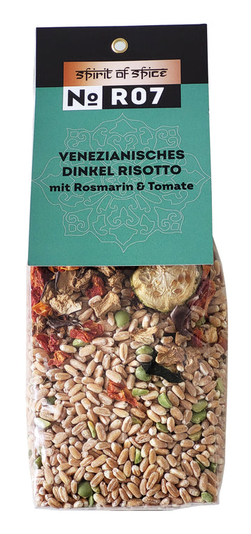 Spirit of Spice - Venezianisches Dinkel Risotto mit Rosmarin & Tomate - 250g