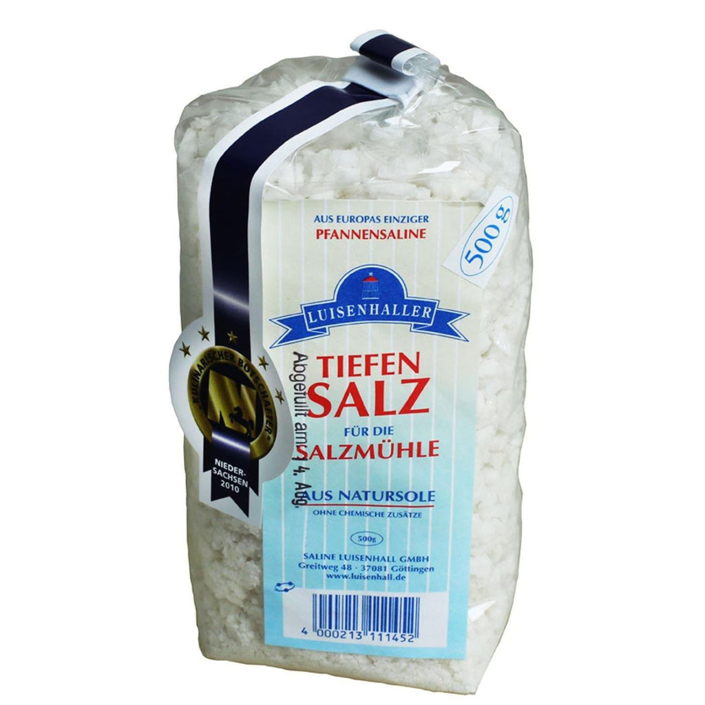Luisenhaller - Salinensalz grob - aus Natursole - 500g