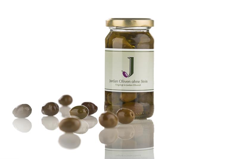 Jordan Olivenöl - Oliven ohne Stein - 180g