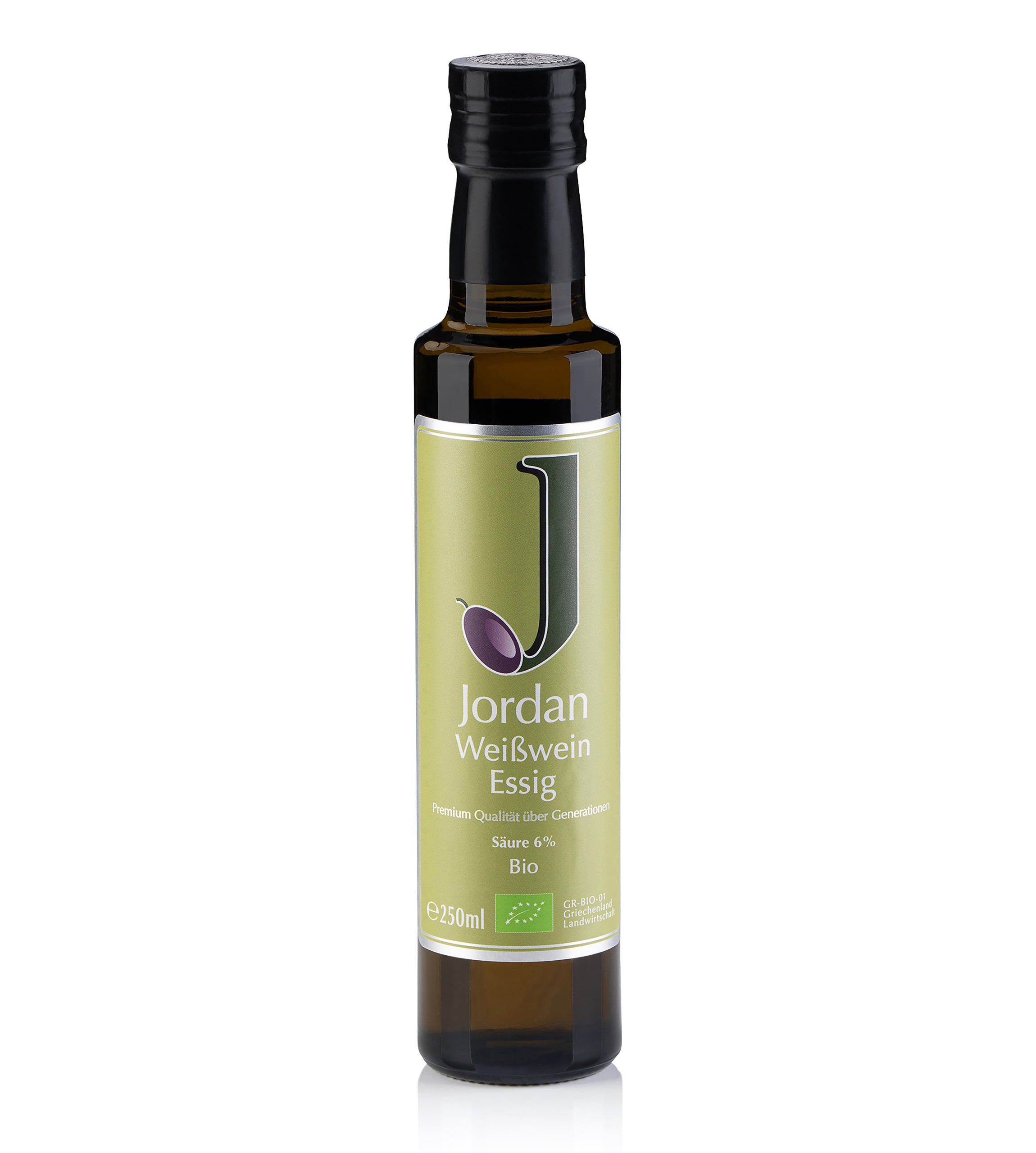 Jordan Original - Bio Weißweinessig - 250 ml - GR-BIO-01