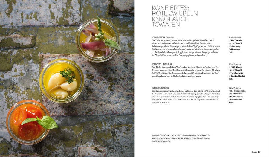 Olivenöl - Das Kochbuch - von Bastian Jordan - Über 40 Basisrezepte auf 208 Seiten - Hardcover mit Fadenheftung