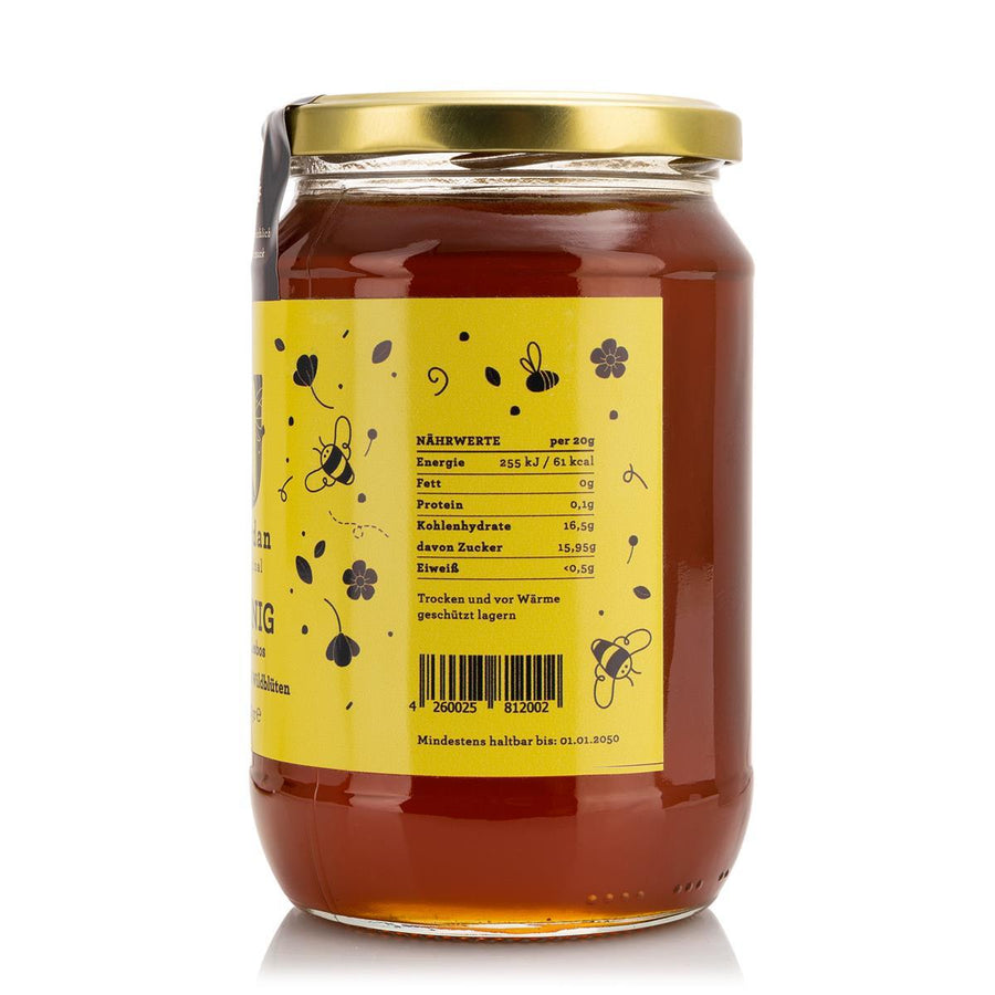 Jordan Original - Honig Thymian und Wildblueten von Lesbos - 920g